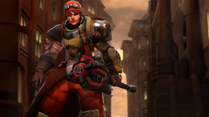 Brigitte from Overwatch 4K