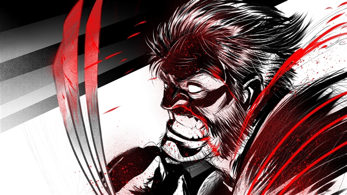 Wolverine Illustration