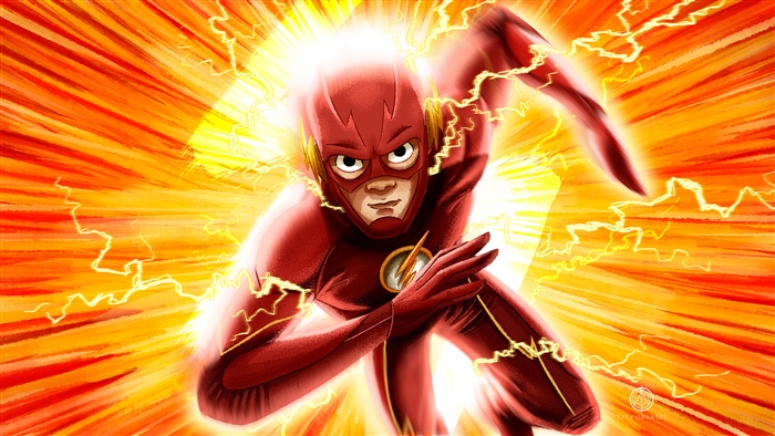The Flash Illustration