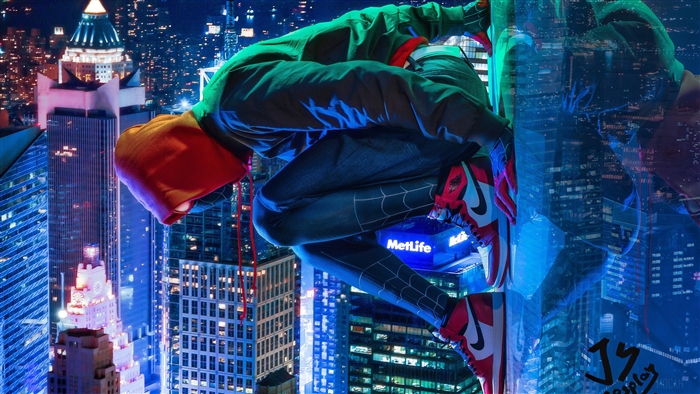 Miles Morales Spiderman Cosplay