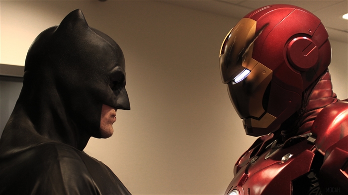 Batman and Iron Man 4K