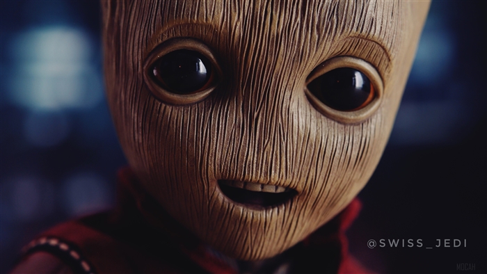 Baby Groot from Guardians of the Galaxy 4K