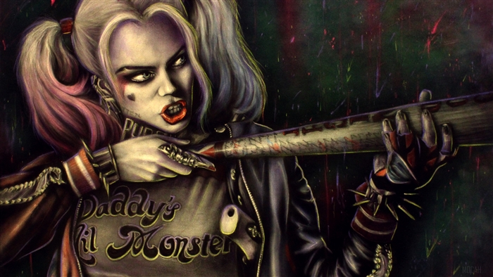 Harley Quinn 4K Portrait