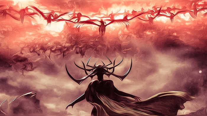 Hela from Thor Ragnarok in 4K