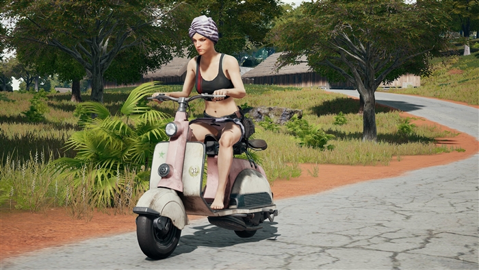 PlayerUnknown's Battlegrounds 4K Scooter
