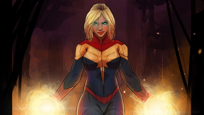 Captain Marvel from Marvel Arts 4K