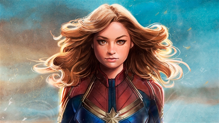 Captain Marvel from Captain Marvel Movie 4K