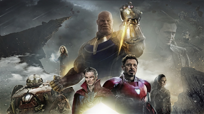 Avengers Infinity War 2018 Poster 4K