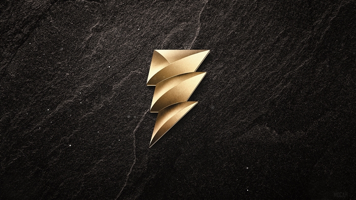 Shazam! Logo 4K