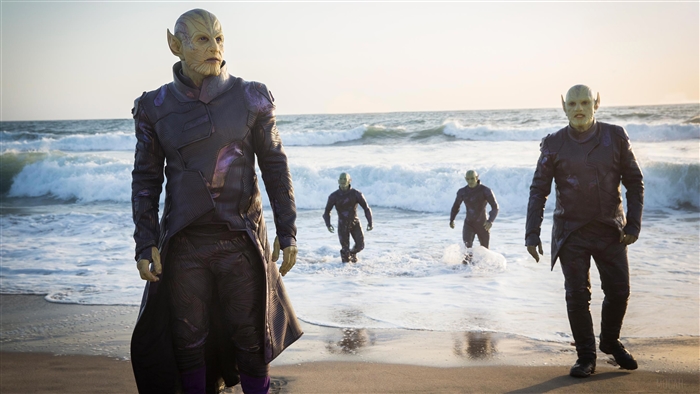 Skrulls from Captain Marvel movie 4K