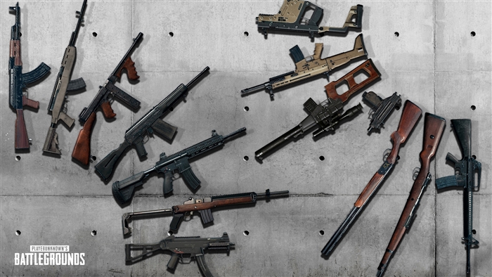 PlayerUnknown's Battlegrounds Weapons 4K