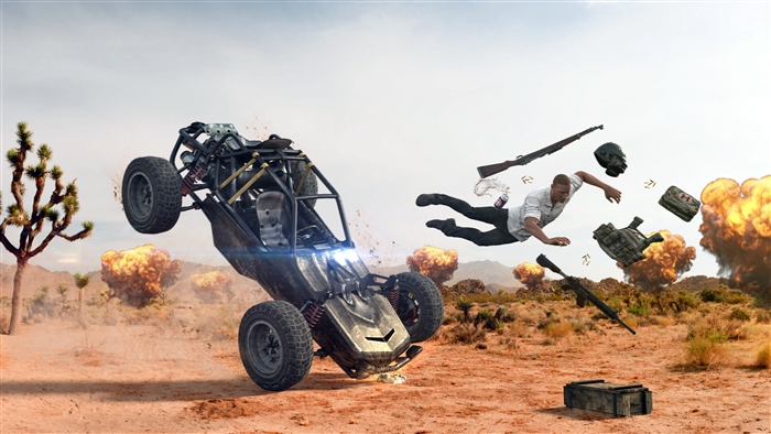 PlayerUnknowns Battlegrounds Buggy 4K