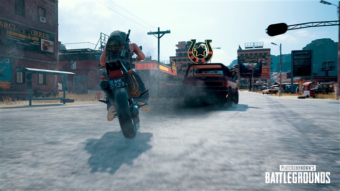PlayerUnknown's Battlegrounds Motorcycle Chase 4K