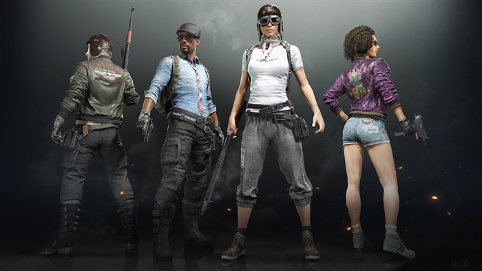 PlayerUnknowns Battlegrounds Aviator Crate characters 4K
