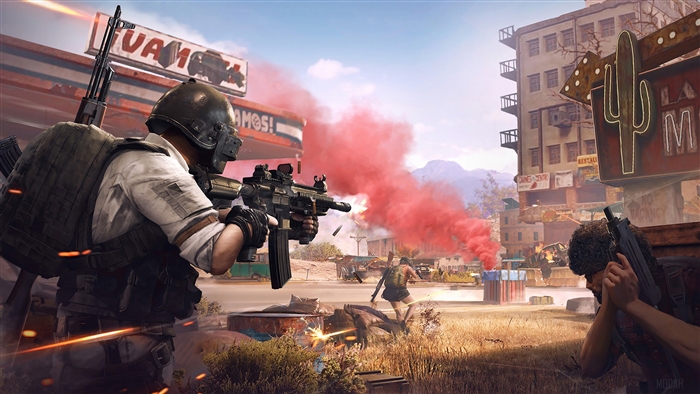 PlayerUnknown's Battlegrounds 4K shooter scene