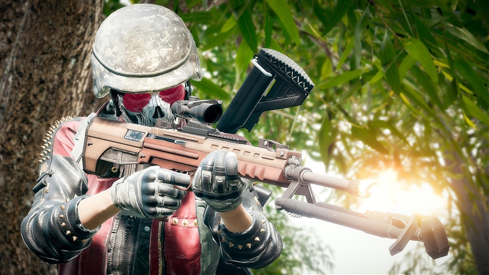 PlayerUnknown's Battlegrounds Reaper Mask 4K