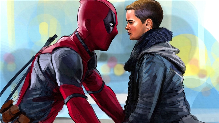 Deadpool and Negasonic Teenage Warhead 4K