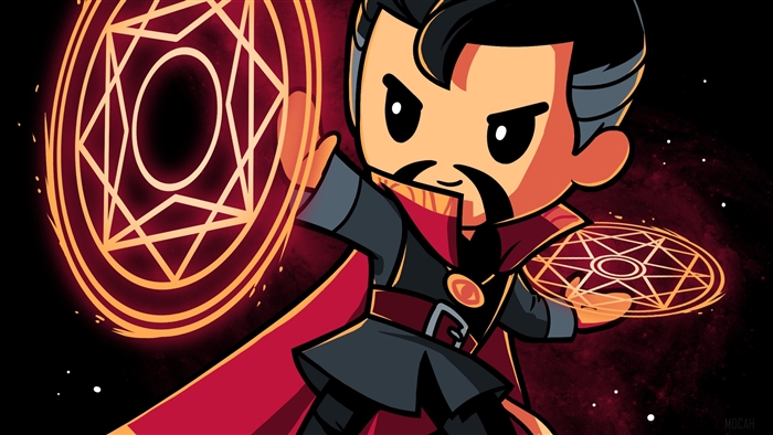 Doctor Strange casting magic spells 4K