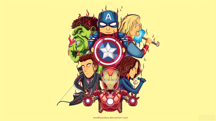 Avengers 4K Art
