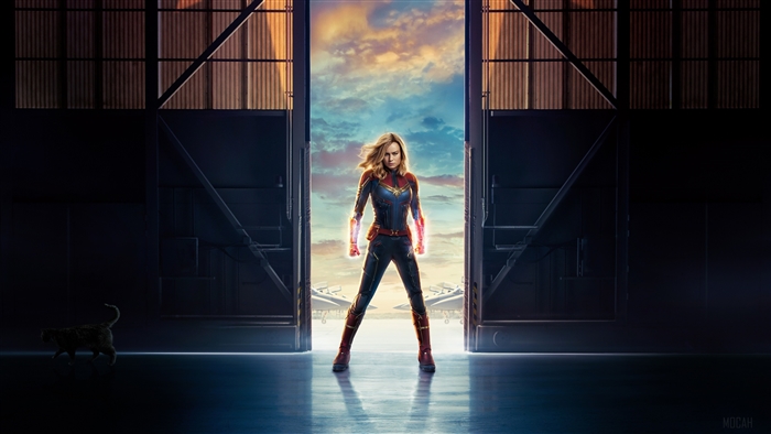 Captain Marvel from Marvel 4K