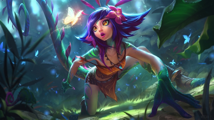 Neeko from League of Legends 4K
