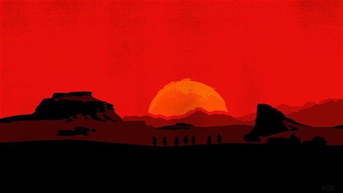 Red Dead Redemption 2 Key Art