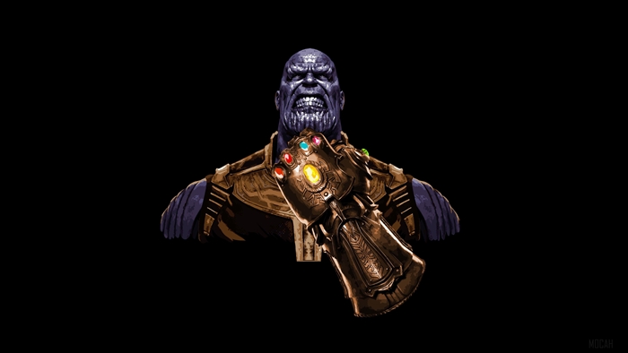 Thanos with the Infinity Gauntlet 4K