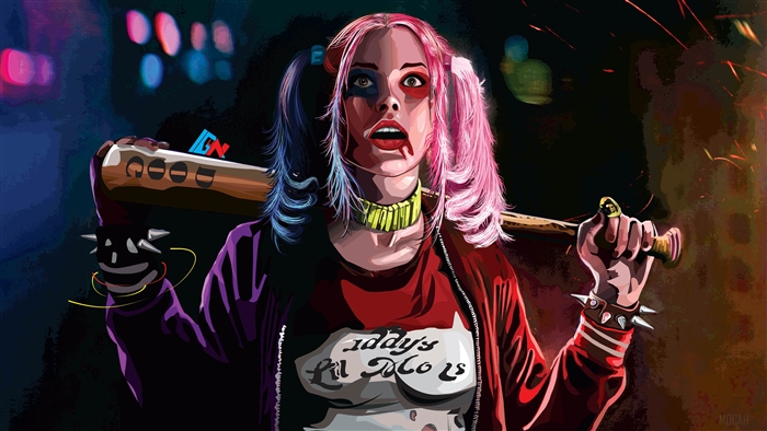 Harley Quinn 4K Art