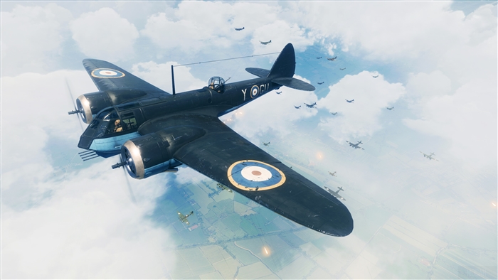 Battlefield V Plane Fight