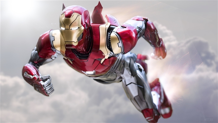 Iron Man in Flight 4K