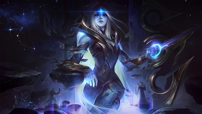 Astral Sorceress from League of Legends 4K