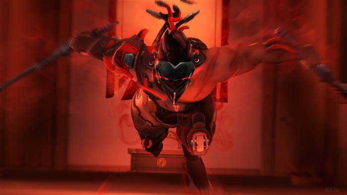 Genji from Overwatch Blackwatch 4K