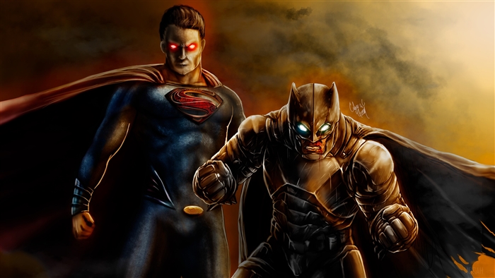 Superman and Batman 4K