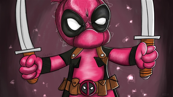 Deadpool from Marvel 4K