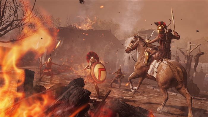 Assassin's Creed Odyssey Battle 4K