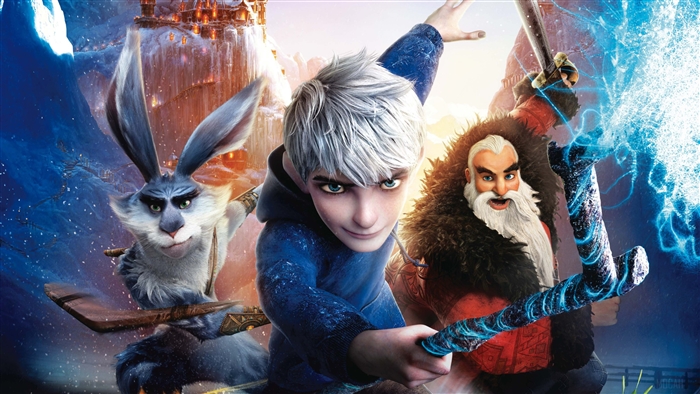 Jack Frost and Guardians from Rise of the Guardians 4K