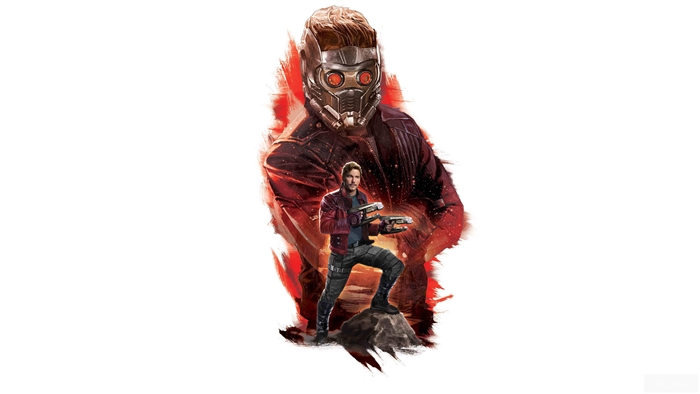 Star Lord from Guardians of the Galaxy 4K