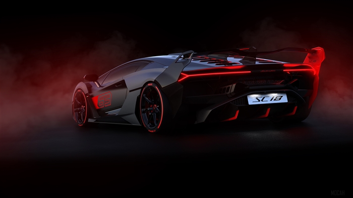 Lamborghini SC18 Alston Rear 4K
