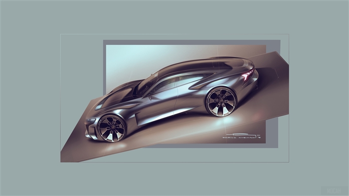 Audi E-tron GT concept 2019