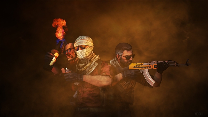 Counter Strike Game Art