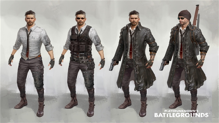 Player Unknown's Battlegrounds (PUBG) character concept art 4K