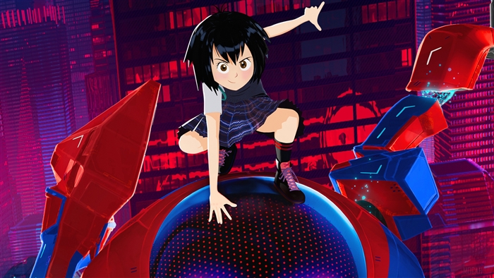 Peni Parker and SP//dr from Spider-Man: Into the Spider-Verse 4K