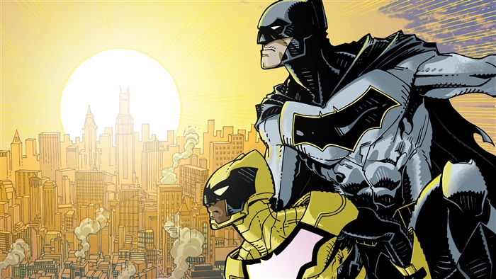 Batman and The Signal in Gotham City 4K