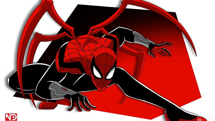 Spider-Man from Spider-Verse in 4K