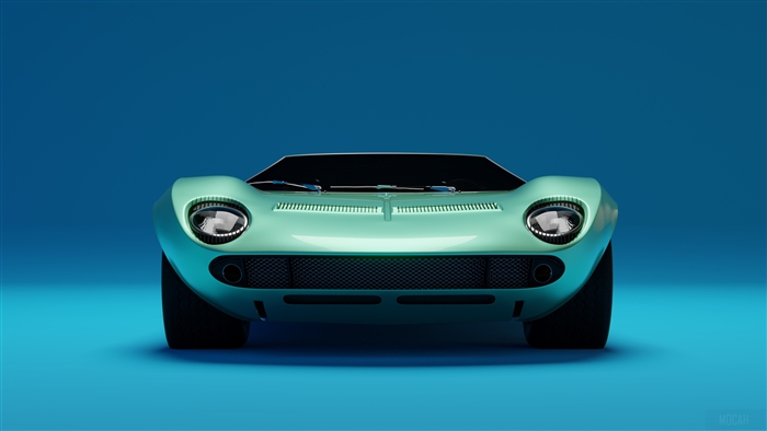 Lamborghini Miura 4K
