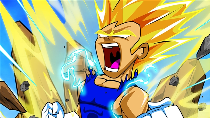Vegeta from Dragon Ball in 4K