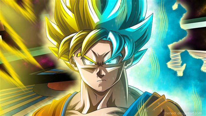 Goku from Dragon Ball Super in 4K