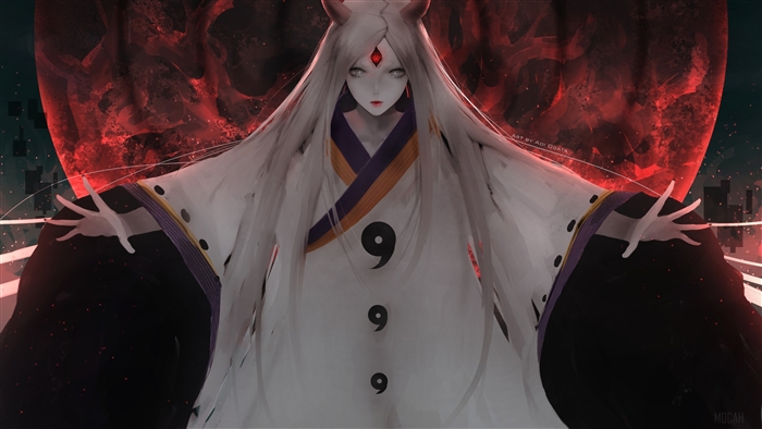 Kaguya Otsutsuki from Naruto 4K