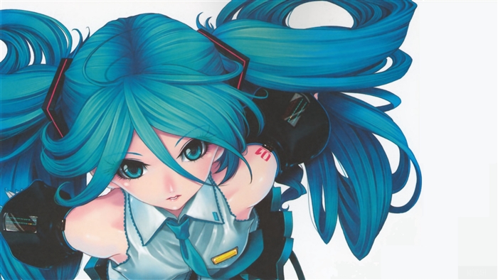 Miku Hatsune Vocaloid 4K