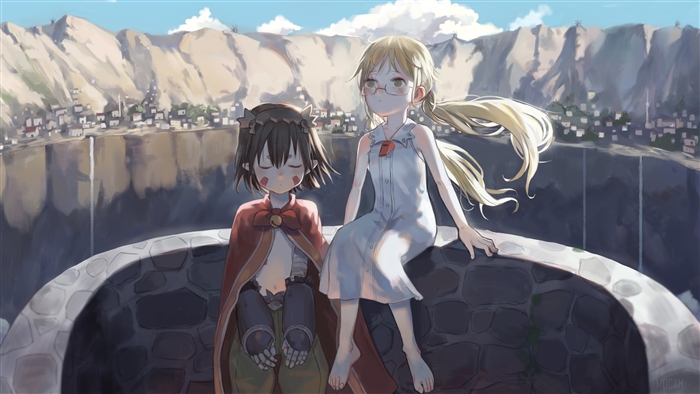 Riko and Reg from Made in Abyss 4K
